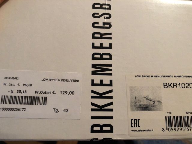 Zapatillas BIKKEMBERGS Nuevas