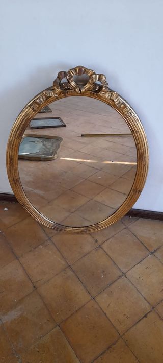 Espejo de baño vintage de segunda mano en WALLAPOP