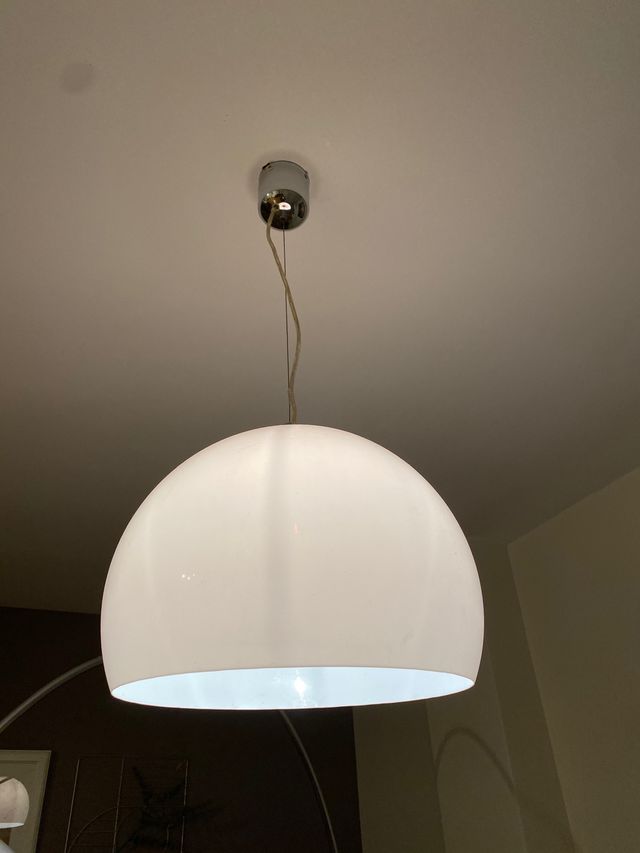 Juego de lámparas, de pie y de techo