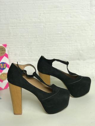 ZAPATOS PLATAFORMA SEADIDE T.38 nuevo