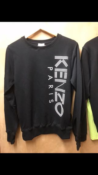 kenzo sudadera negra