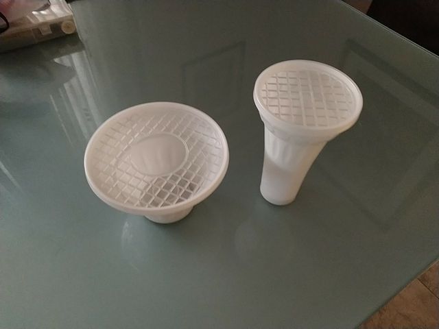 florero tupperware autentico años 70