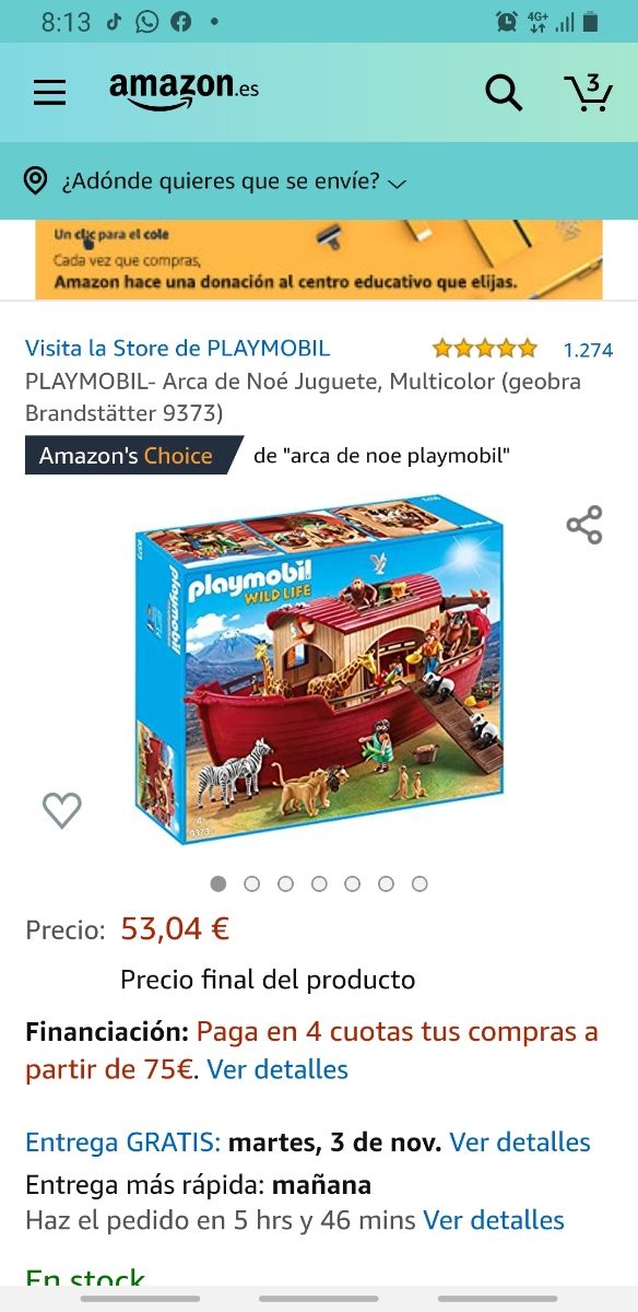 Arca de Noé de Playmobil