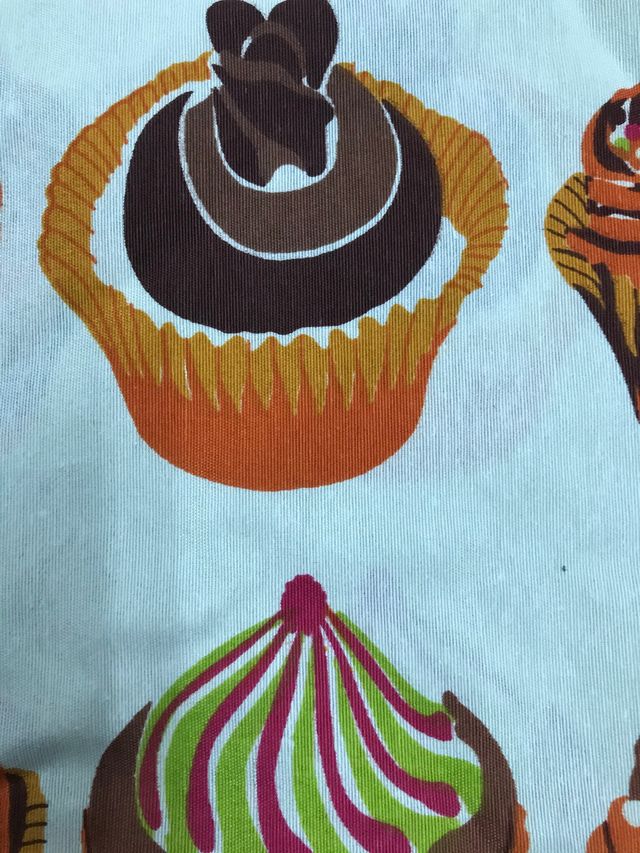 Tote bag I love cupcakes algodón