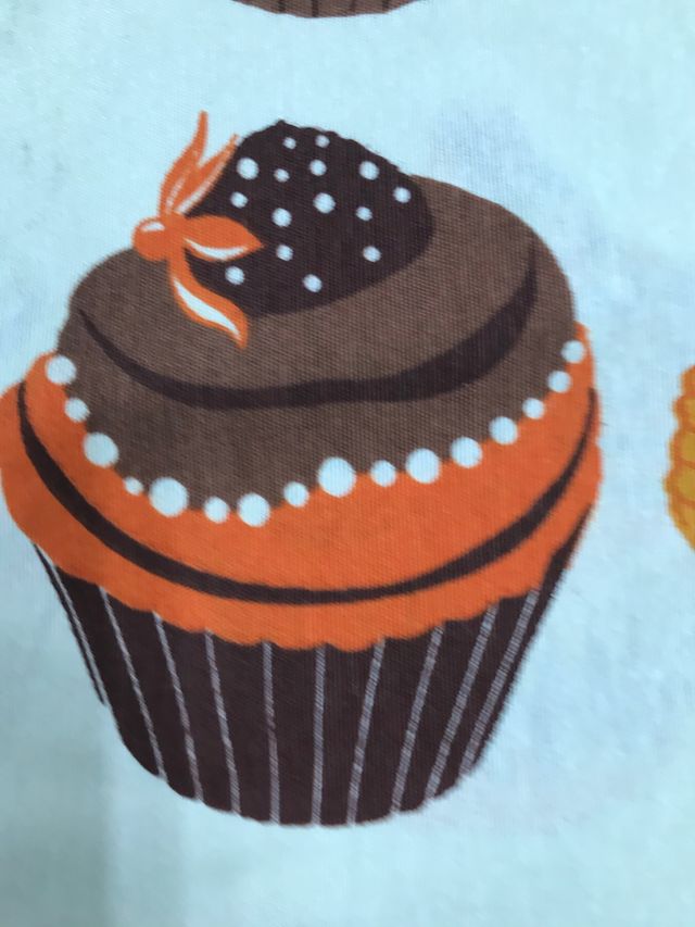 Tote bag I love cupcakes algodón