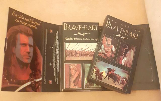 ESTUCHE DOBLE VIDEO VHS "BRAVEHEART"