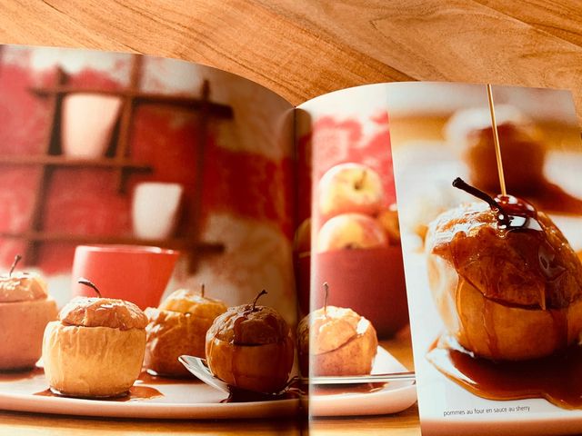 Libro de postres en francés