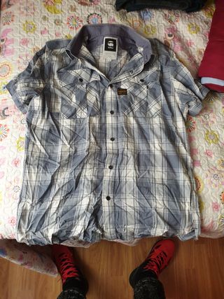 Camisa manga corta g star de segunda mano por 25 € en Camisa Hombre Manga Corta Marca G Star de segunda mano por