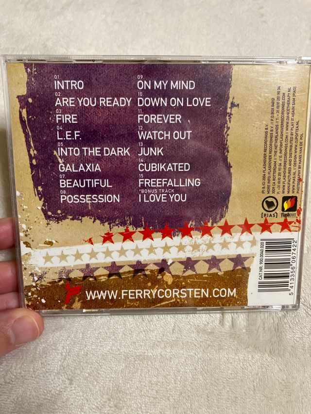 CD TRANCE - Ferry Corsten - L.E.F - ALBUM