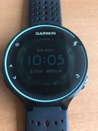 garmin forerunner 235 steps screen