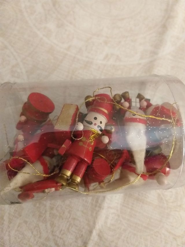 Antiguos adornos árbol Navidad