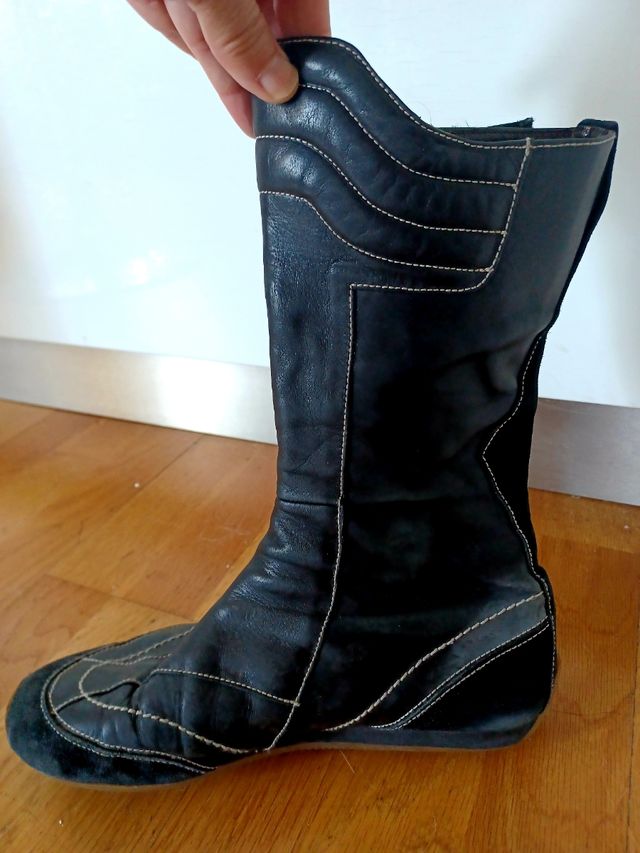 botas piel talla 39