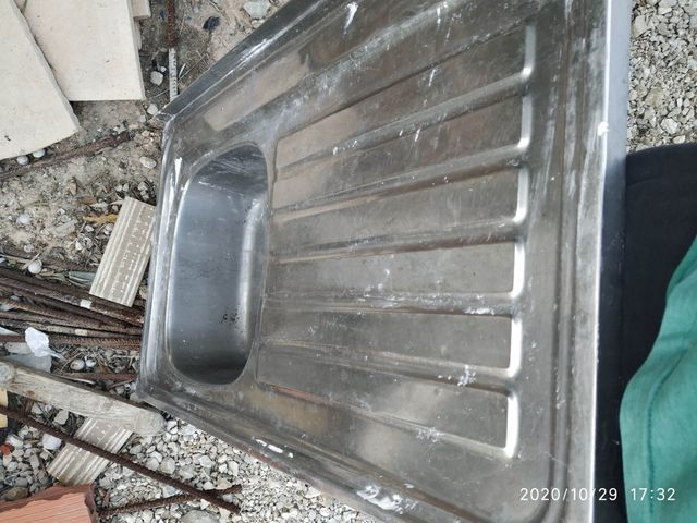 Fregador de aluminio