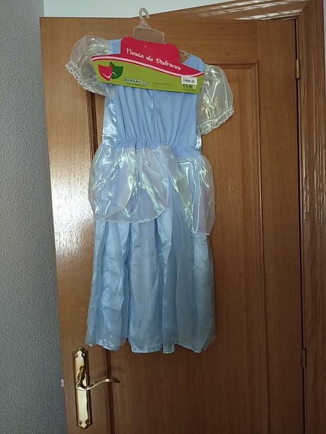 Disfraz princesa 6-8 años
