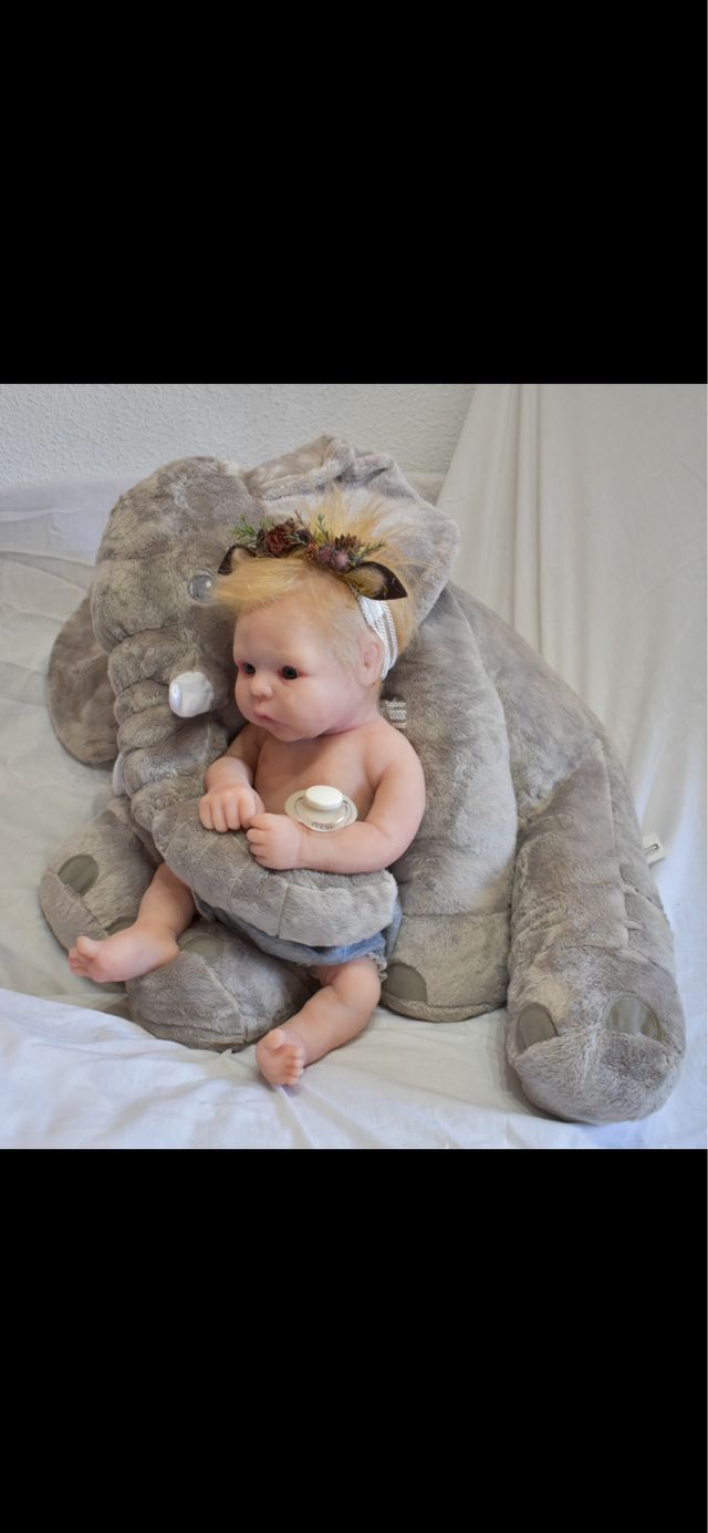 Reborn silicona 47 cm