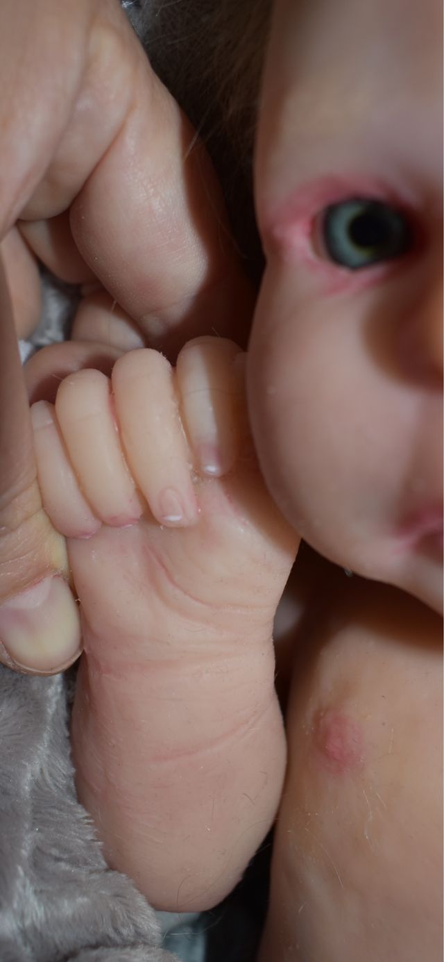 Reborn silicona 47 cm