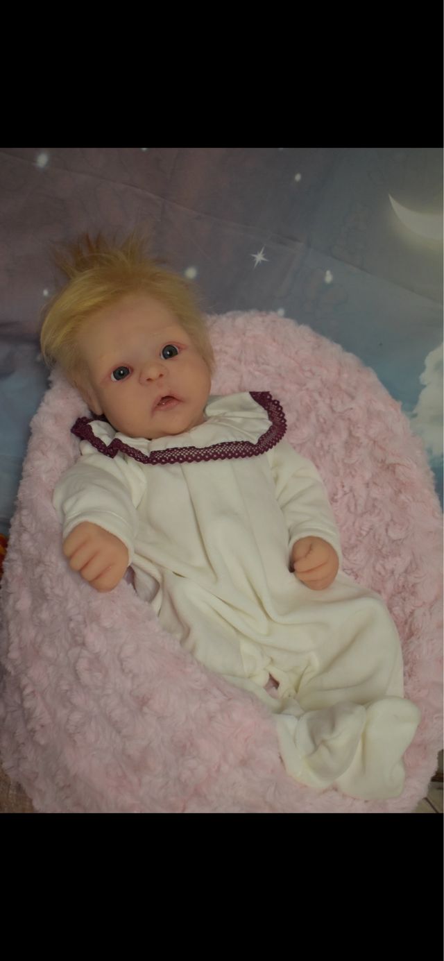 Reborn silicona 47 cm