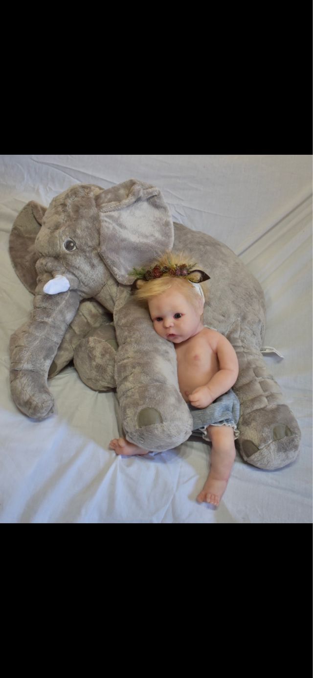 Reborn silicona 47 cm