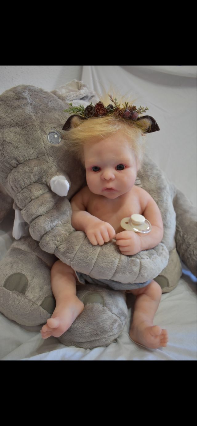 Reborn silicona 47 cm