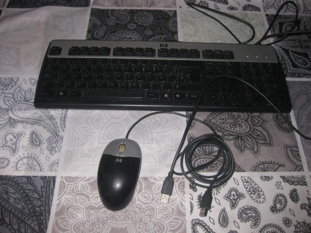 Teclado + Ratón HP USB