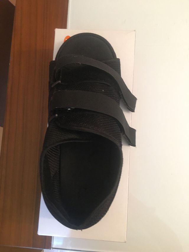 Zapato post operatorio