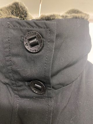ANORAK PLUMA OCA PEUTEREY NEGRO T.42 nueva