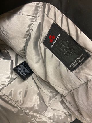 ANORAK PLUMA OCA PEUTEREY NEGRO T.42 nueva