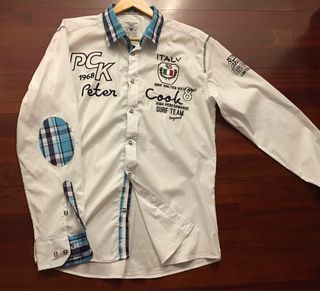 Camisa de hombre marca Peter Cook de segunda mano por 20 EUR en Poligono  Industrial a Gandara en WALLAPOP