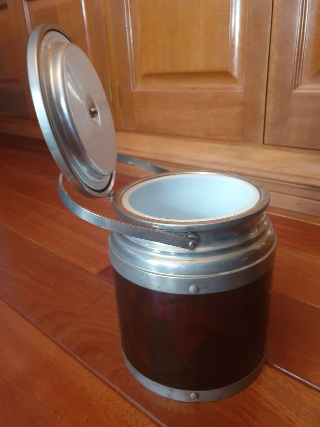 JARRA TERMO Y HIELERA o CUBITERA AÑOS 70