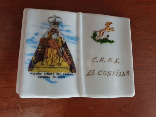 PORCELANA LIBRO PATRONA LEON