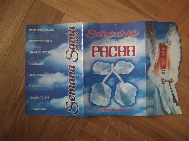Lote 2 flyers discoteca Pacha Torrevieja