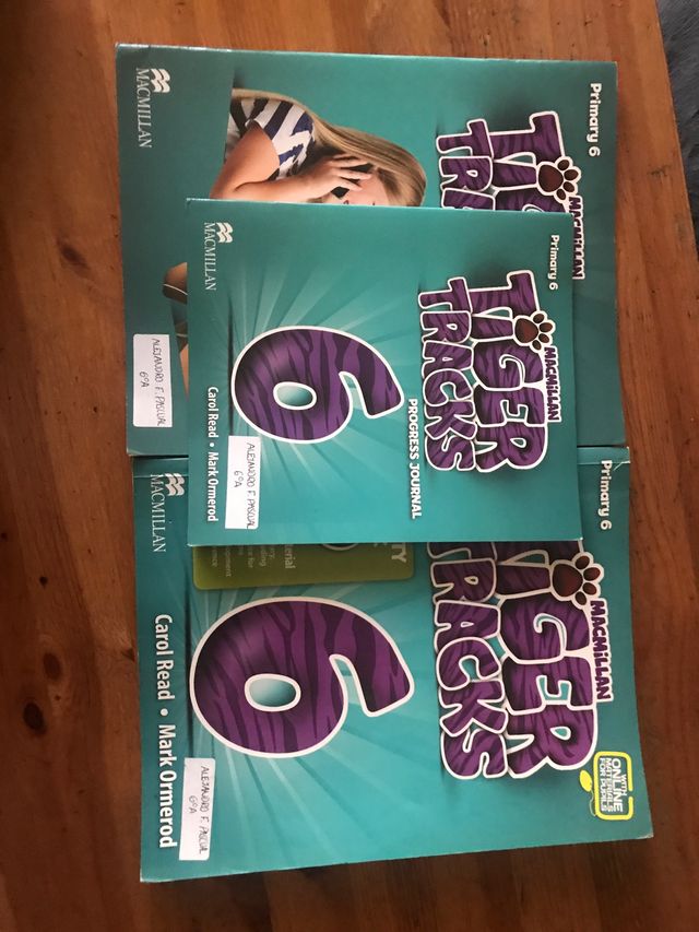 Libros inglés 6 primaria