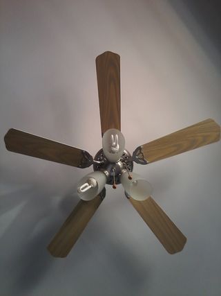 LámparaVentilador de Techo de segunda mano por 50 € en Rubí Lámparas con ventilador de segunda mano en Rubí en WALLAPOP