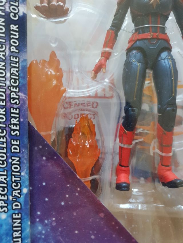 Capitana Marvel sin abrir