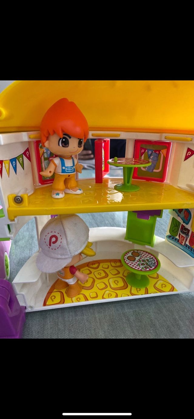 Burguer King de pin y pon y coche de regalo