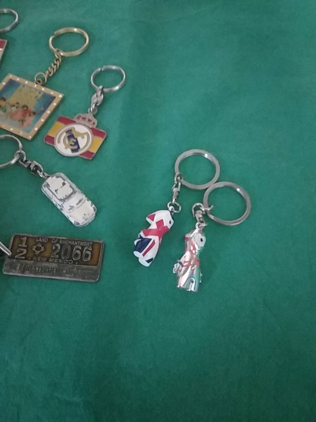 Llaveros originales lote completo