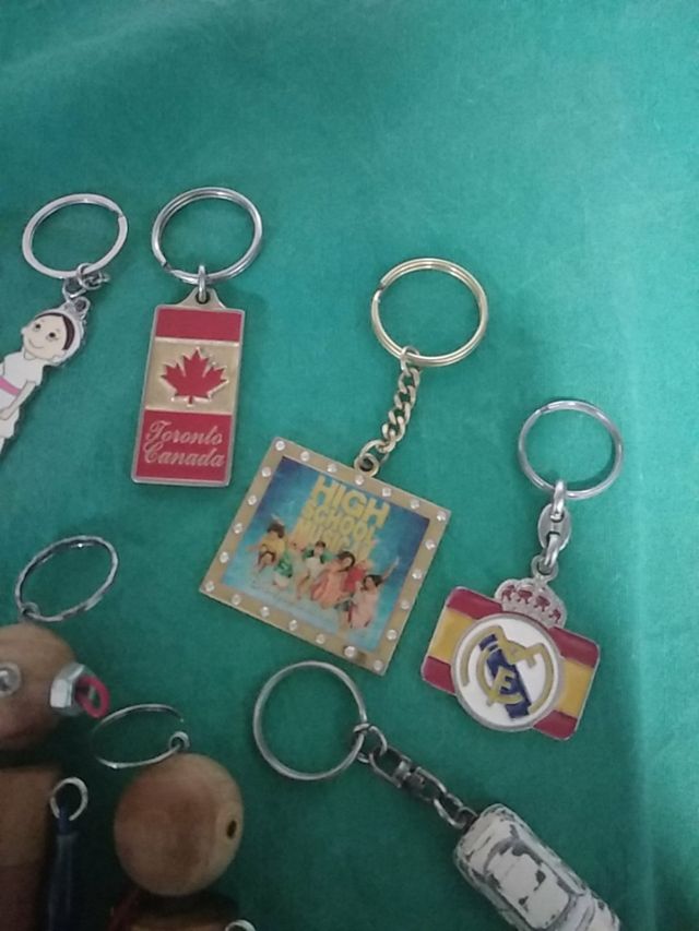 Llaveros originales lote completo