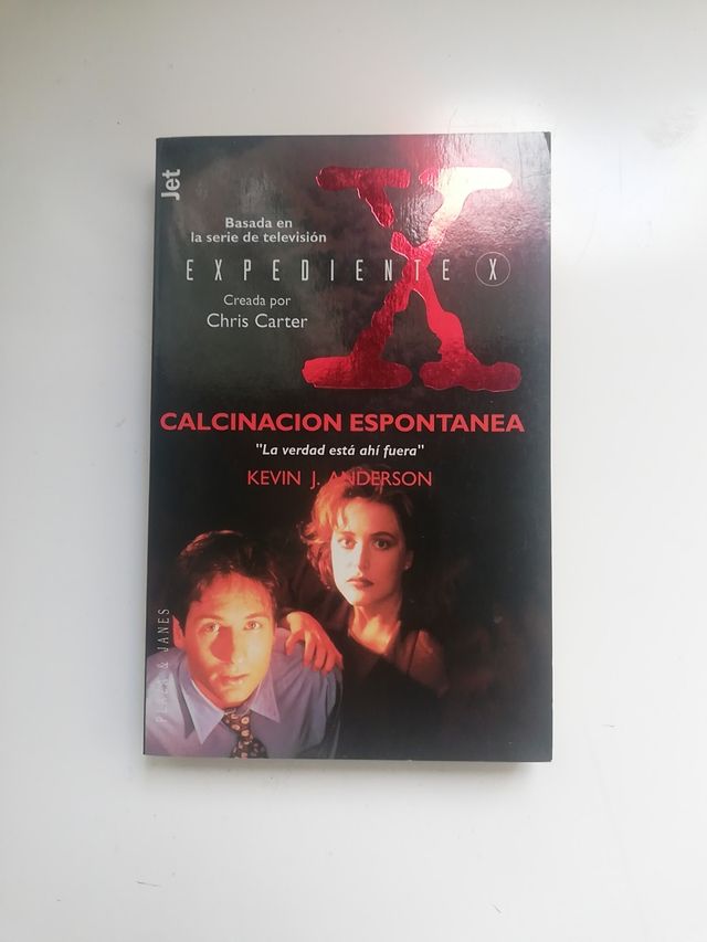 libro expediente x calcinación espontánea