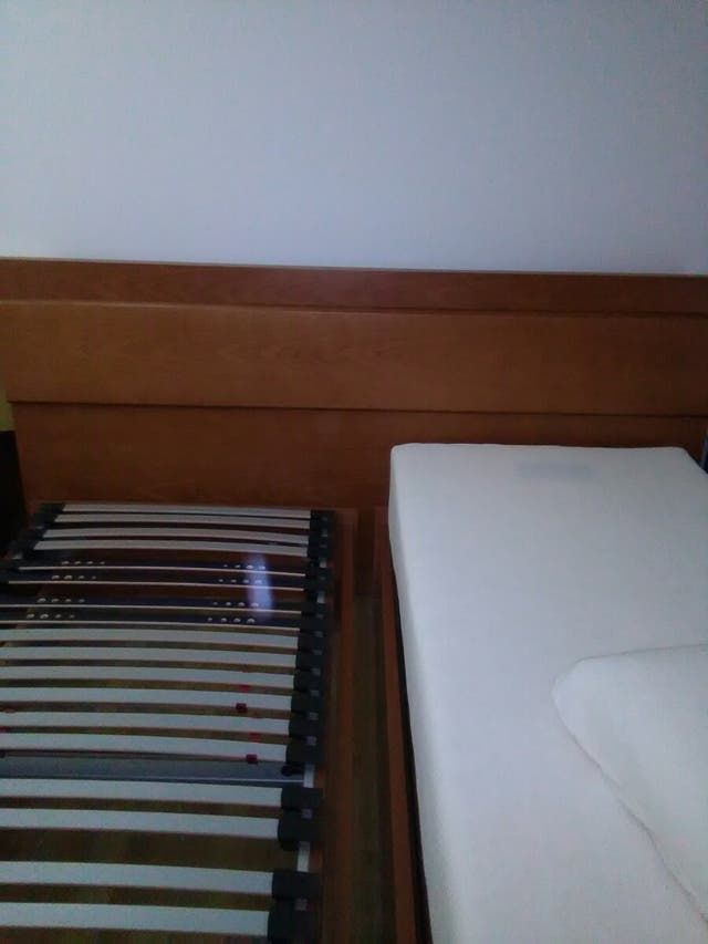 somier motorizado y colchón