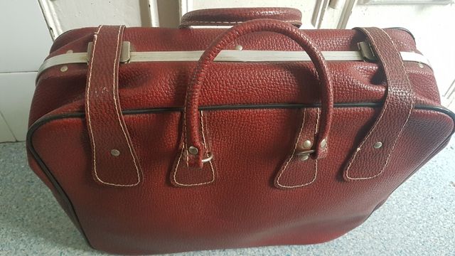 Maleta Vintage Burdeos