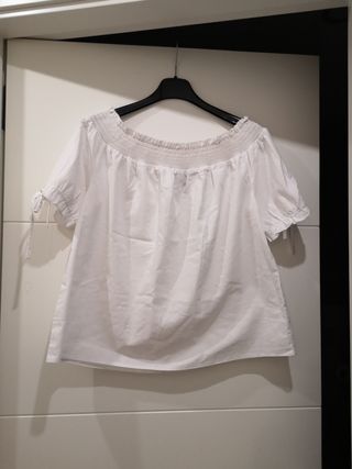 Blusa Mango blanca de segunda mano en la provincia de Blusa Mango blanca de segunda mano en la provincia de