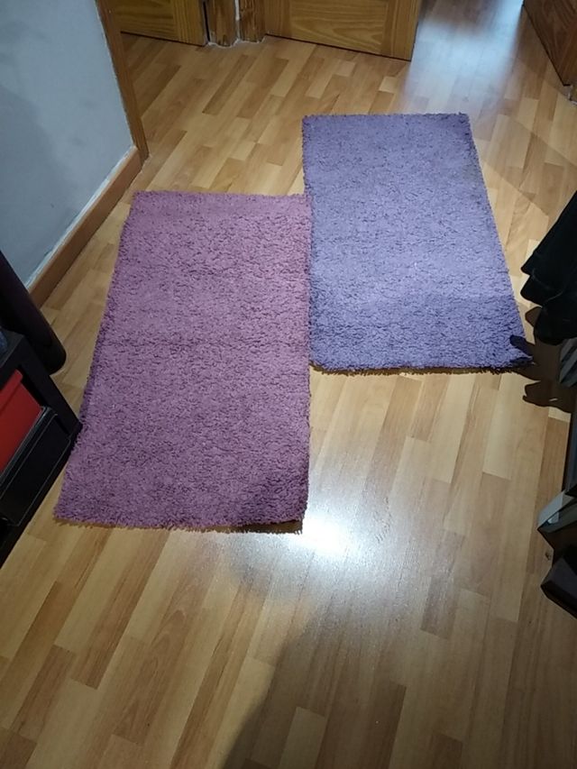 Alfombras dormitorio.