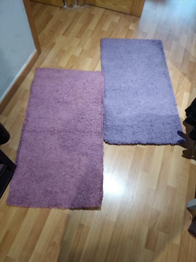 Alfombras dormitorio.