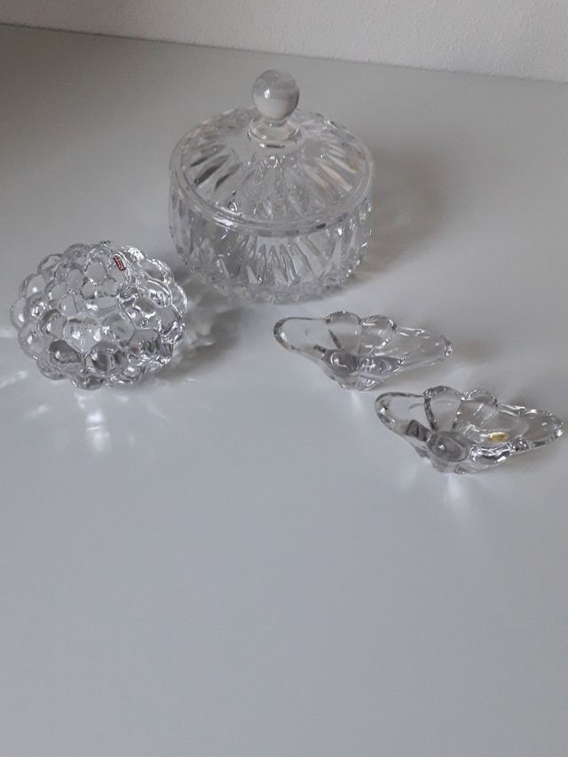 LOTE  2 PIEZAS  SHOAROSKI autentico Navidad