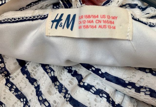 Vestido marinero H&M