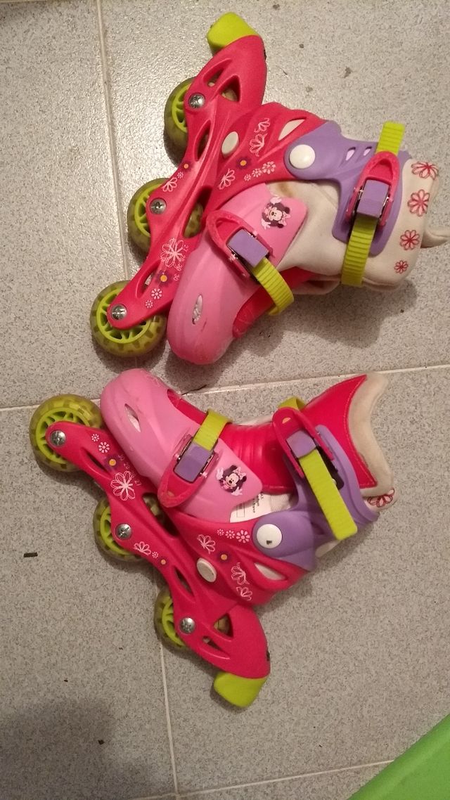 Patines Minnie ajustables del 27 al 30