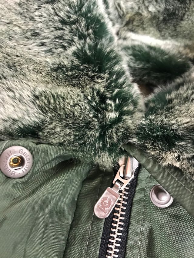 CHAQUETA BELSTAFF VERDE T.42 nueva