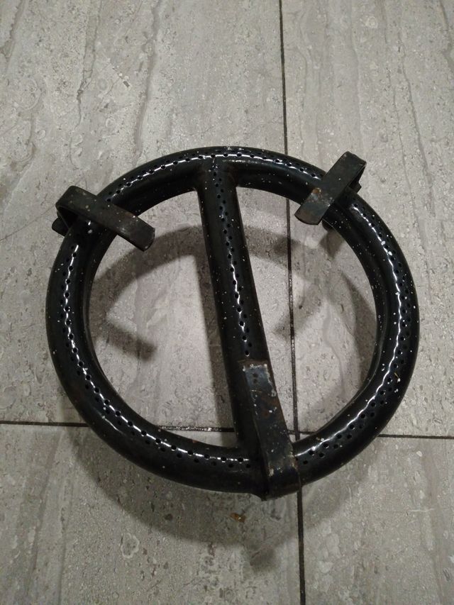 pequeña fuego para paella