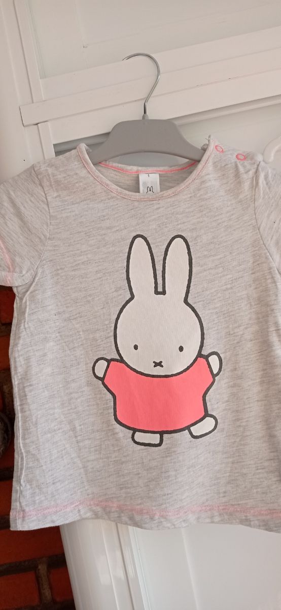 Conjunto Miffy bebé niña 24 meses