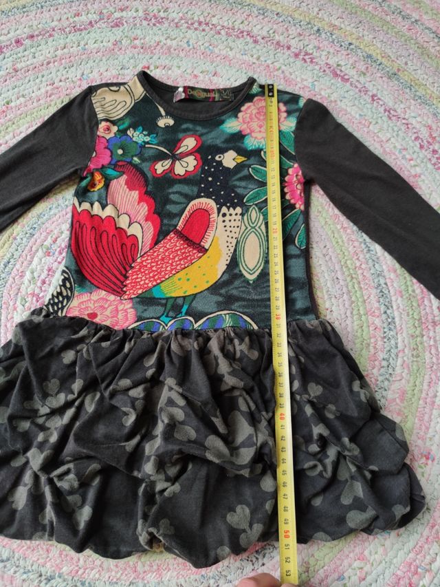 Vestido de niña de Desigual talla 3-4 años